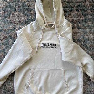 Taylor Swift Cream Eras Tour Hoodie Swifties Concert Merch 2023 The Eras Tour